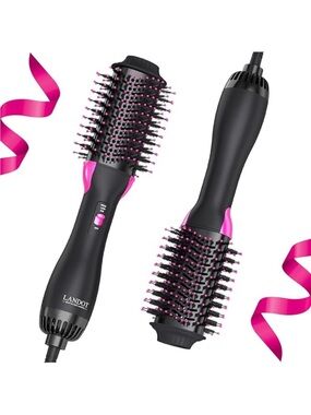 Landot Hair Blow Dryer Brush 4 in 1 Step Hot Air Brush NEW IN SEALED BOX